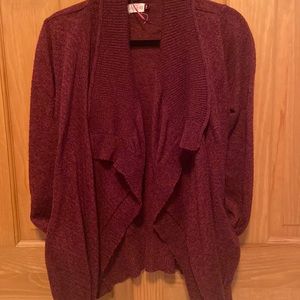 So Maroon Cardigan